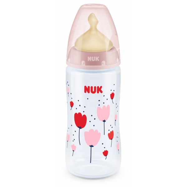 Продукт NUK First Choice РР шише Temperature control 300мл каучук микс + box - 0 - BG Hlapeta